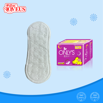 вкладыш Panty хлопка чистого хлопка 180mm органический Biodegradable для ежедневной пользы