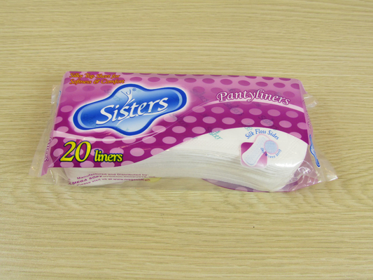 Взрослые естественные санитарные салфетки Unscented с Breathable фильмом PE