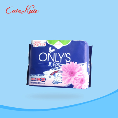 Ladylike Wingless ночные санитарные пусковые площадки ультра утончают супер Absorbency