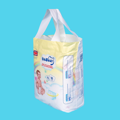 Белая тяга младенца ADL вверх задыхается тяга супер Absorbency органическая вверх по напечатанным пеленкам