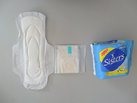 Пеленка санитарной салфетки гигиены высокого Absorbency женская с Breathable фильмом PE